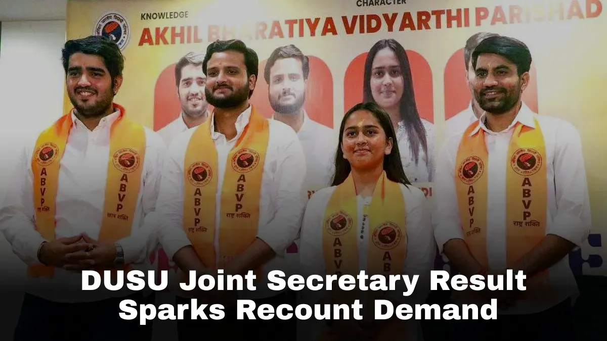 Close DUSU Joint Secretary Race Triggers Calls for Recount and Greater Transparency