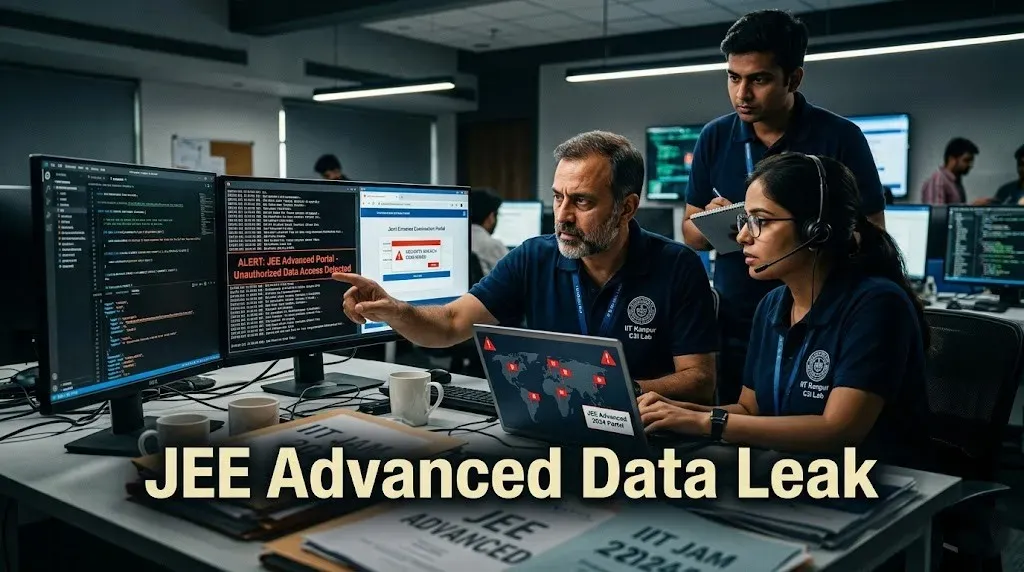 Massive IIT Roorkee data leak exposes personal details of over 1.79 lakh JEE Advanced 2026 candidates