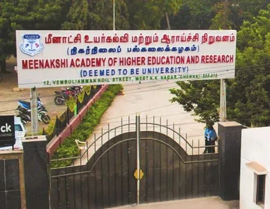 Meenakshi Academy Of Higher Education And Research