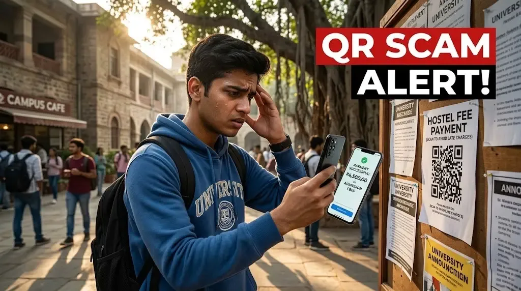 QR Code Scam in Colleges: How Students Are Losing Money While Paying Fees