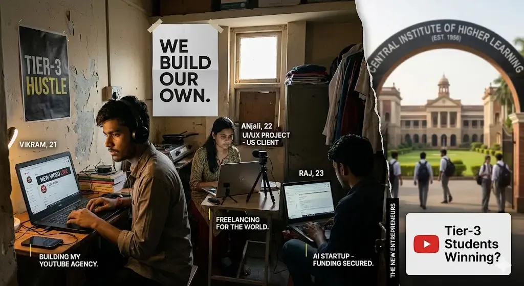 Why Tier-3 College Students Are Winning More Than IIT Students Online