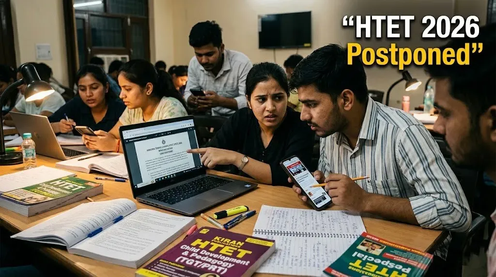 Haryana TET 2026 postponed, will now be held on July 4 and 5