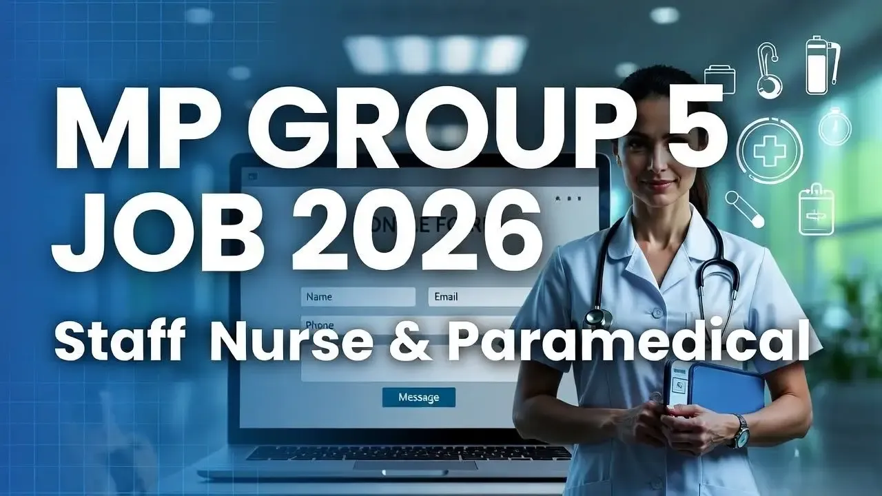 MPESB Group 5 Staff Nurse & Paramedical Recruitment 2026 Apply Online for 291 Posts