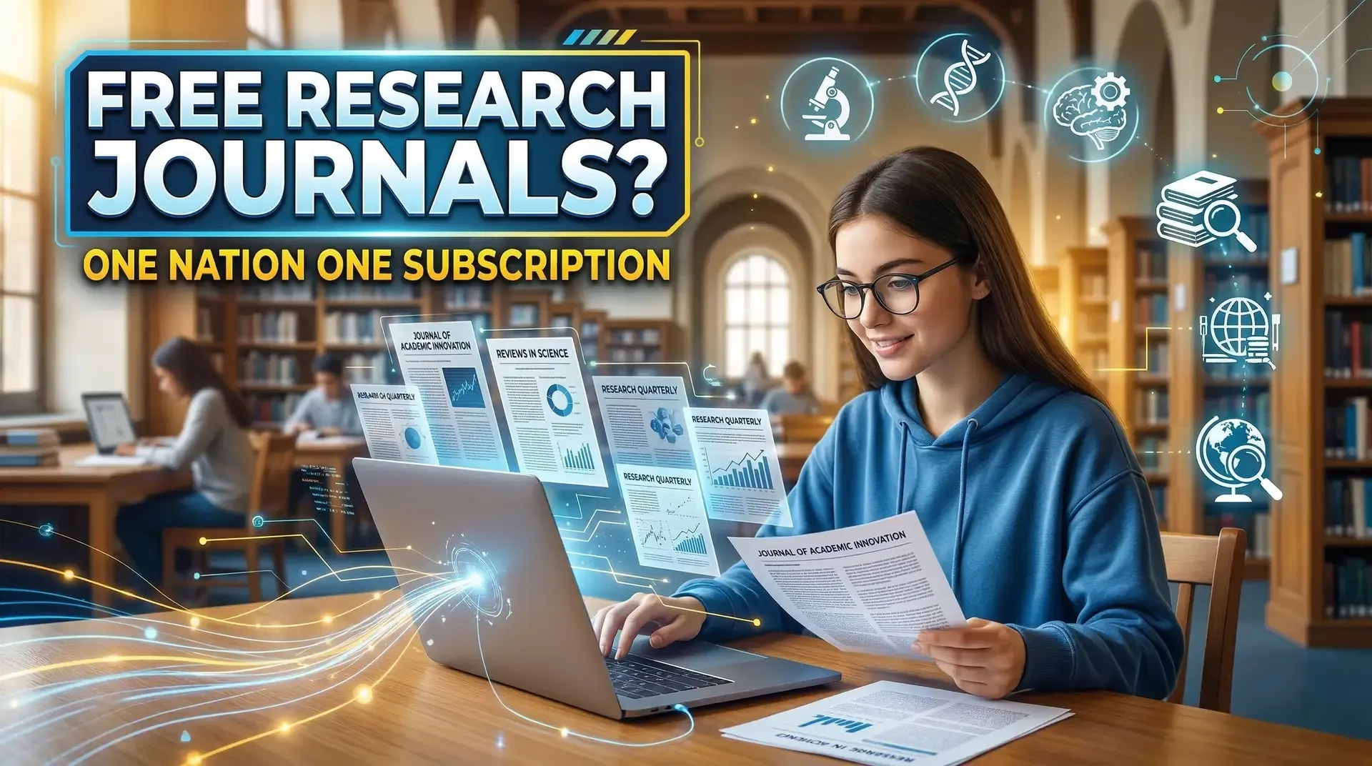 One Nation One Subscription Scheme: Government Plan to Give Students Free Access to Research Journals