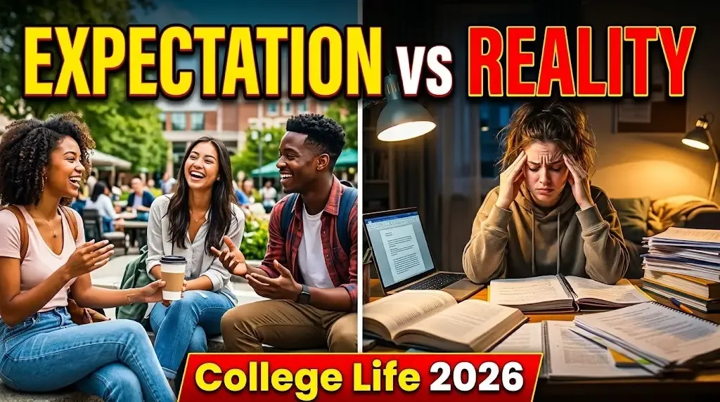 College Life Expectation vs Reality 2026 (Relatable for Every Student)