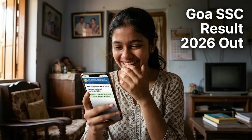 Goa Board SSC Result 2026 Declared: Check Class 10 Result Online
