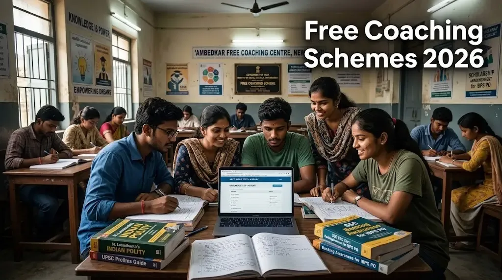 Free Coaching Schemes for SC/ST/OBC Students in 2026