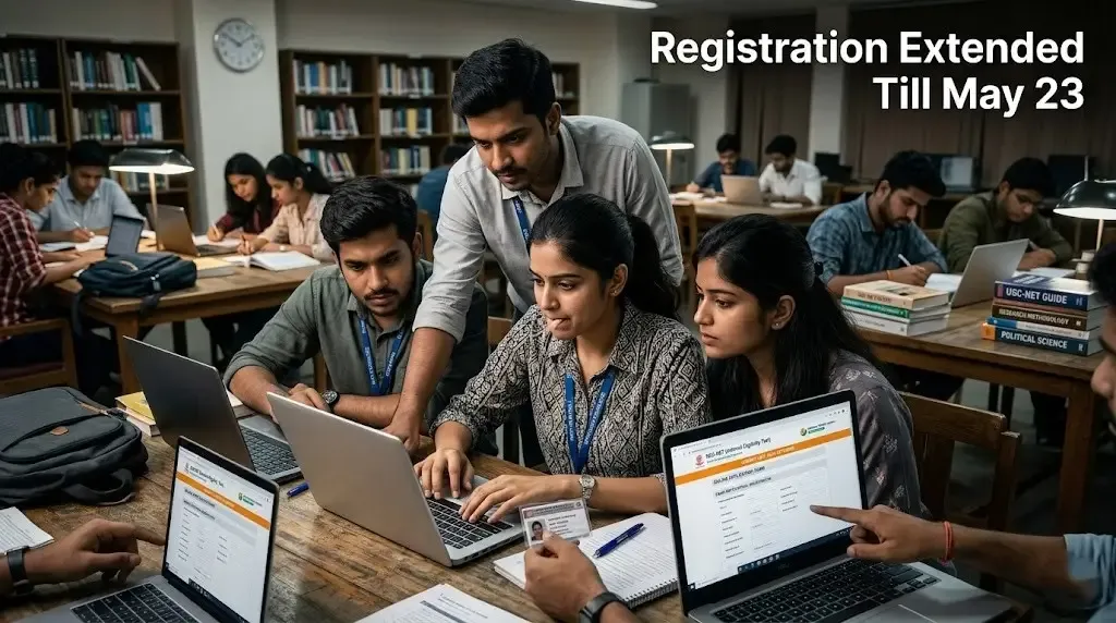 UGC NET June 2026 Registration Deadline Extended Till May 23, Apply Online Soon