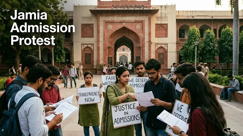 Jamia Students Protest Spot Admissions: Why Four Students Were Suspended and Banned From Campus