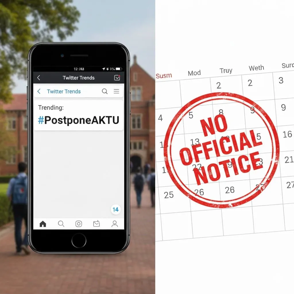Will AKTU Odd Sem Exams Be Postponed? Fact Check & Latest Updates