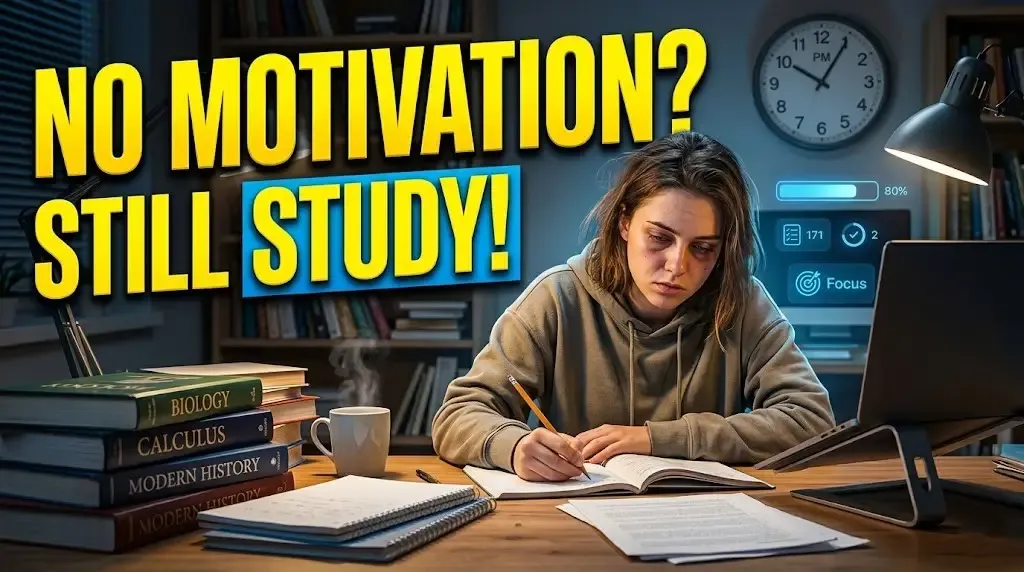 Study Without Motivation? 5 Tricks Students Use in 2026