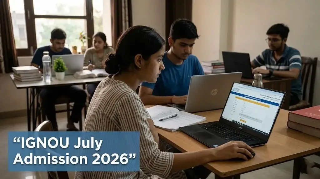 IGNOU July Admissions 2026: Application starts for ODL, online programmes at ignouadmission.samarth.edu.in