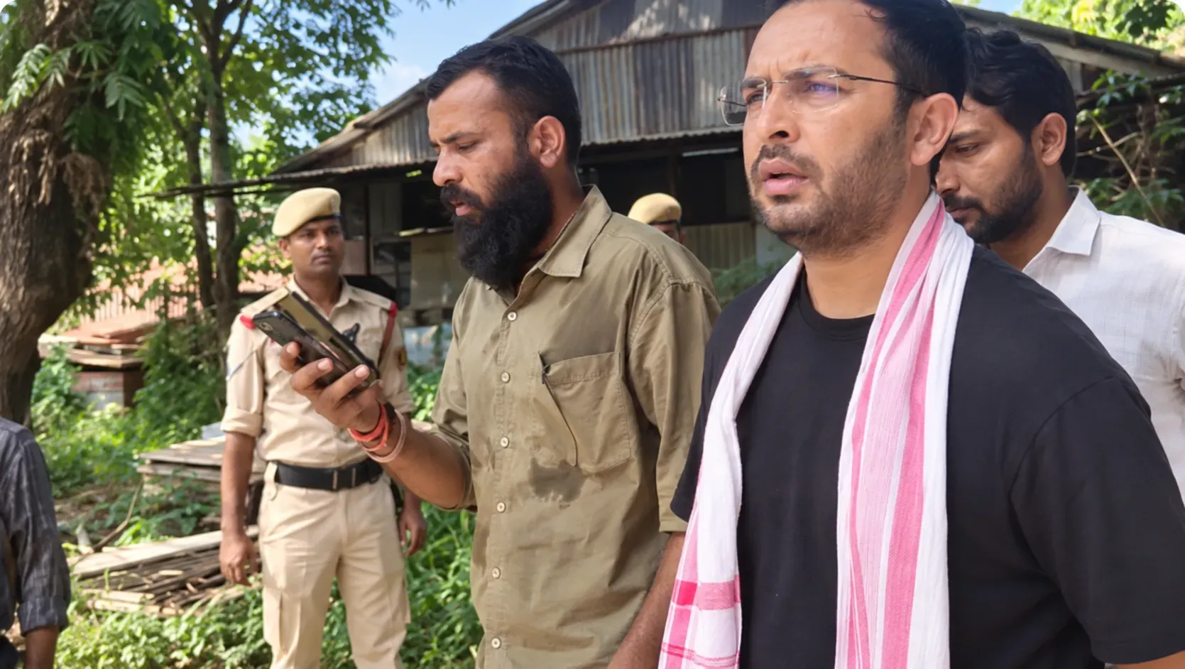 CJP Volunteers Held in Guwahati During School Review Drive