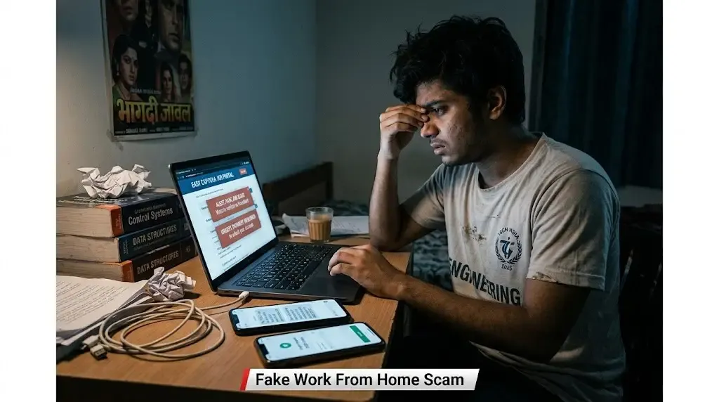 Students Tricked by Fake “Work From Home CAPTCHA Jobs” Online