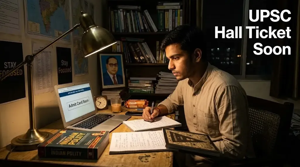 UPSC CSE Prelims Admit Card 2026 Live: Hall Tickets Soon at upsc.gov.in and upsconline.gov.in