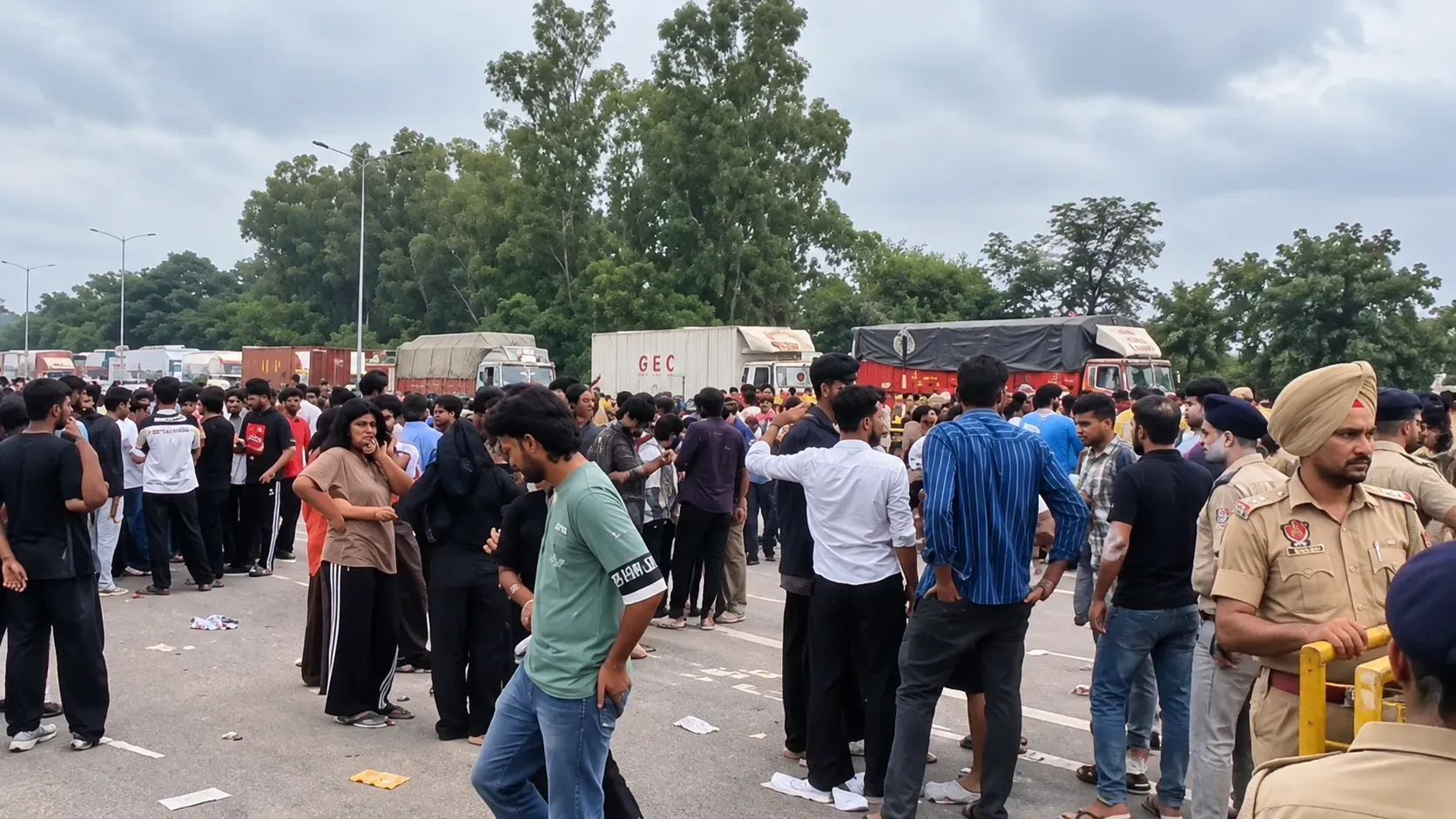 Unverified Social Media Claims Spark Protest and Highway Blockade at LPU Campus