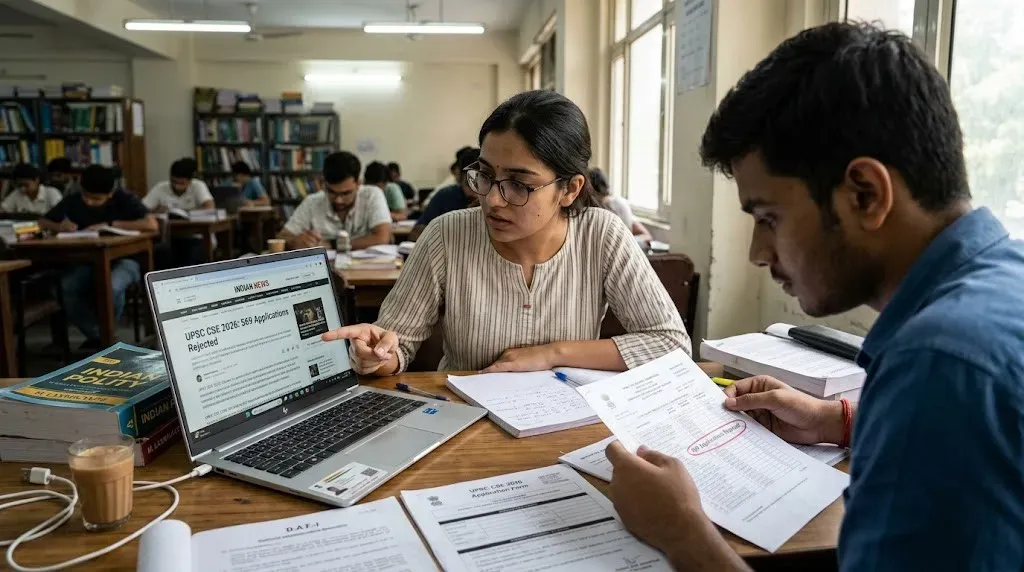 UPSC rejects 569 Civil Services Prelims applications over multiple entries and attempt limit violations