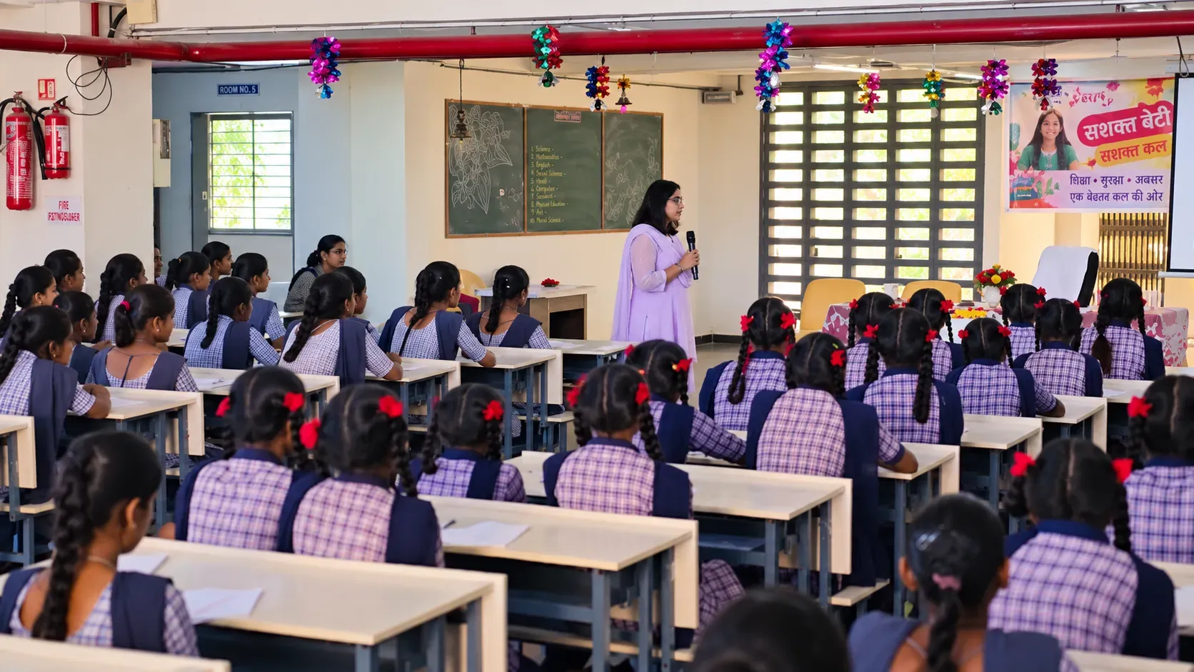 Collector Gargi Jain Sits with Schoolgirls in Chhota Udepur Classrooms to Spark Confidence and Goals  