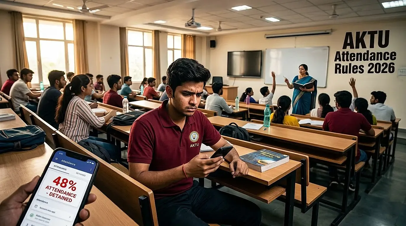 Minimum Attendance Required in AKTU 2026: Updated Rules Every Student Must Know