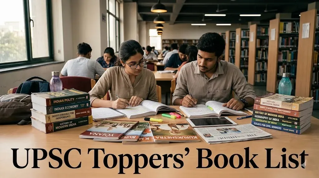 Best Books Recommended by UPSC Toppers