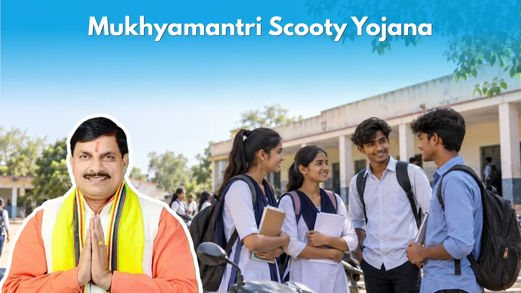Over 7,400 Meritorious Students in Madhya Pradesh Receive Scooty Assistance Today