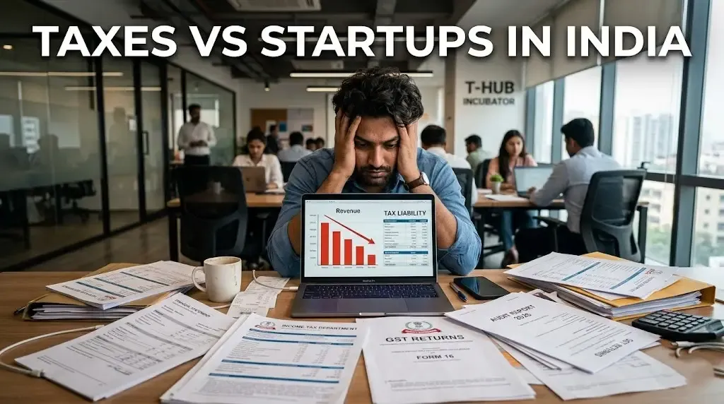 How Taxes Are Hurting Startups in India: The Reality Founders Face