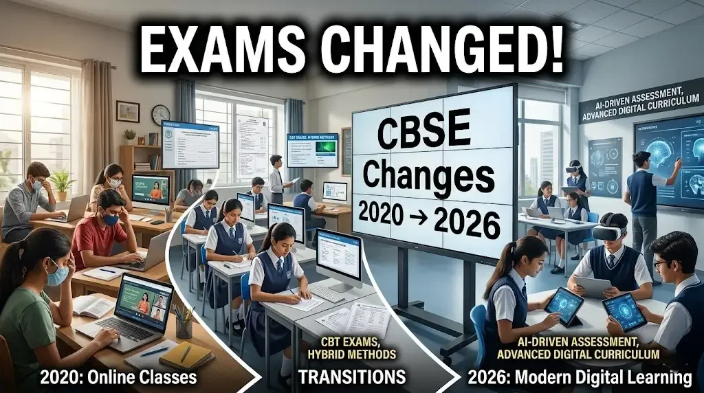 How CBSE Changed Assessment, Curriculum and Exams in Recent Years: A Complete Timeline