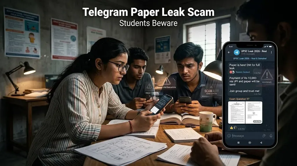 Telegram Groups Selling Exam Papers: How Students Are Being Trapped