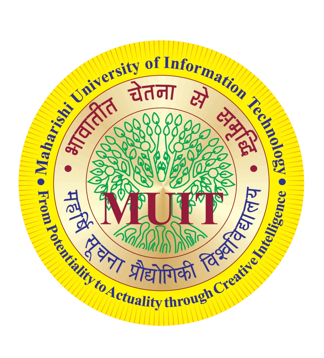 Maharishi University of Information Technology logo