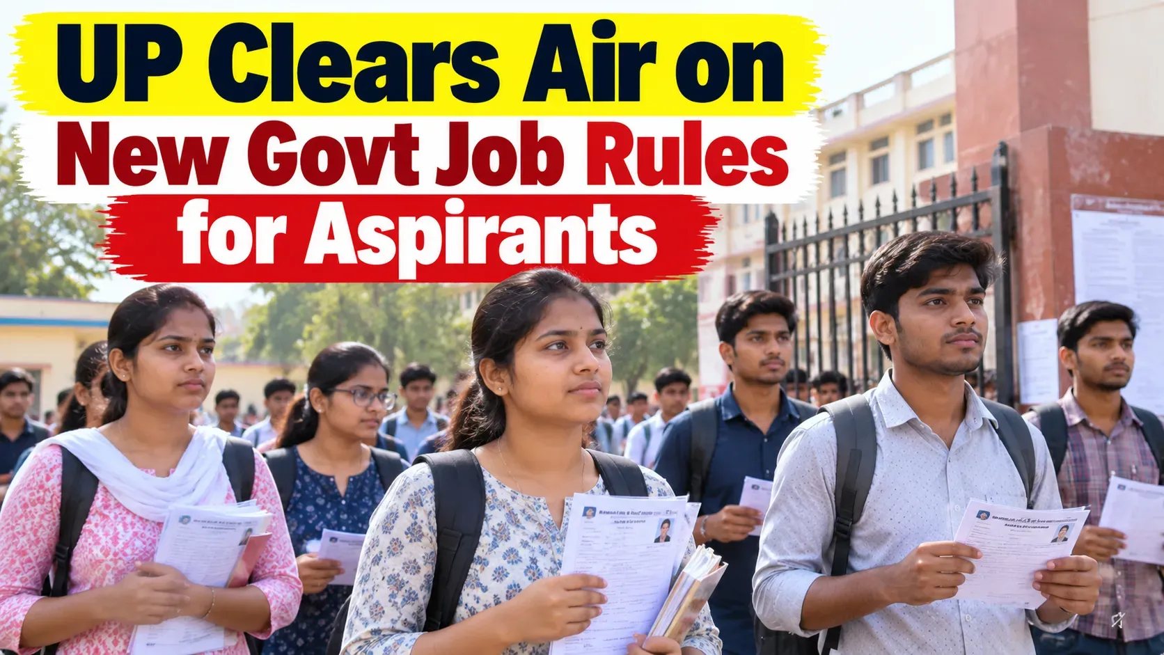 UP Clears Confusion on New Job Appointment Rules for Government Posts  