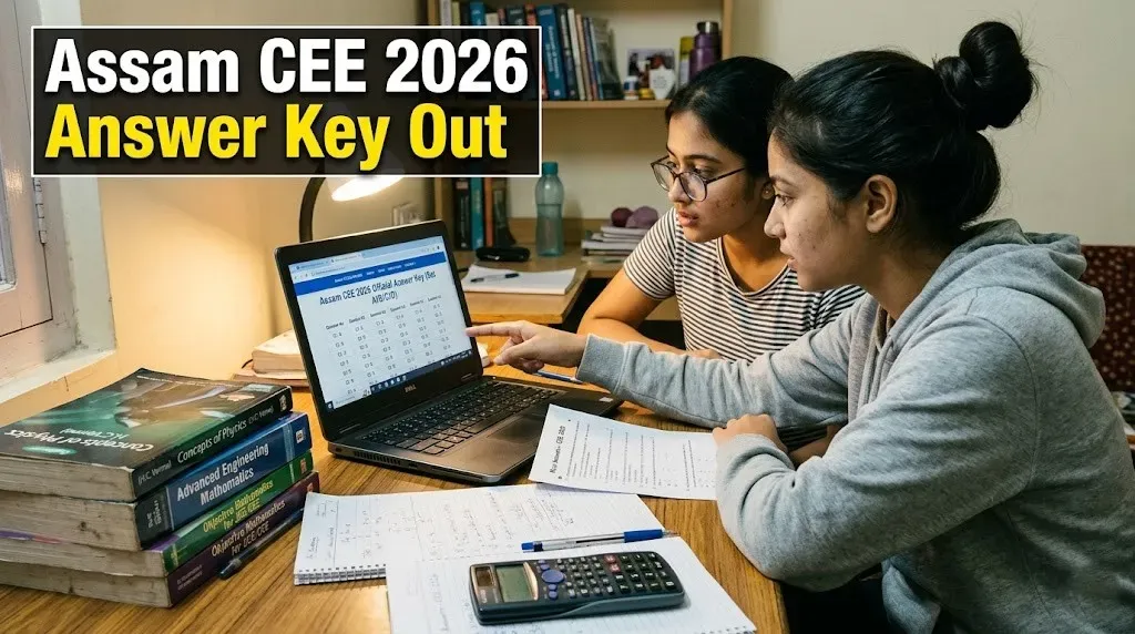 Assam CEE 2026 provisional answer key released: Check objection process and important dates