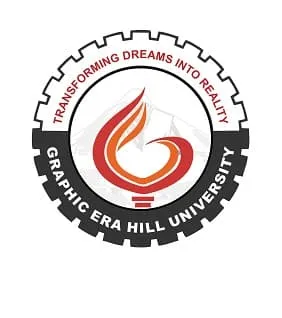 Graphic Era Hill University logo