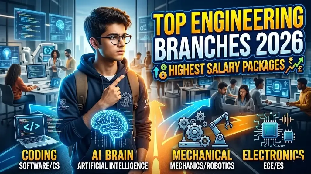 Top Engineering Branches in 2026 with Highest Salary Packages