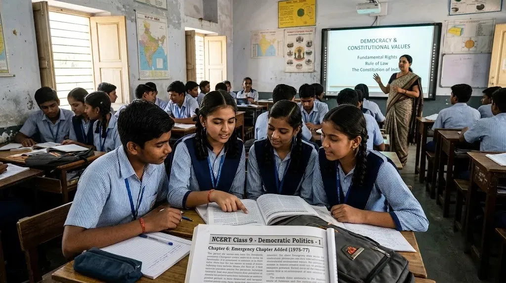 NCERT adds a chapter on the Emergency to Class 9 textbook, highlighting Indira Gandhi's role