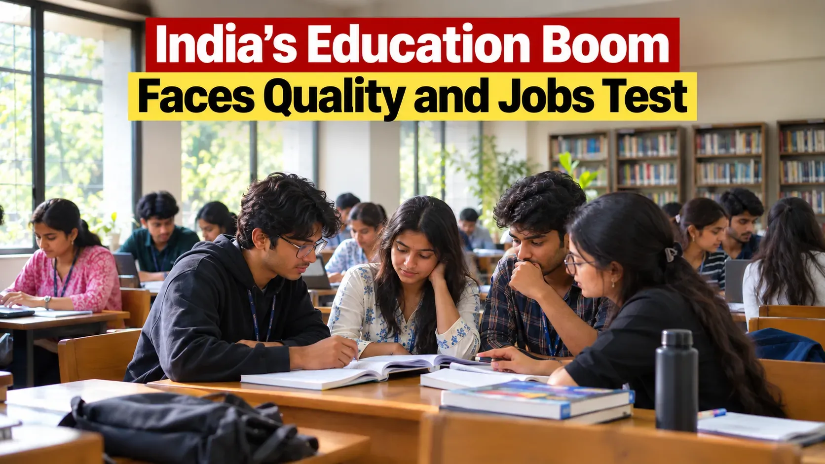 Rapid Growth in India’s Education System Brings New Pressures on Quality and Careers 