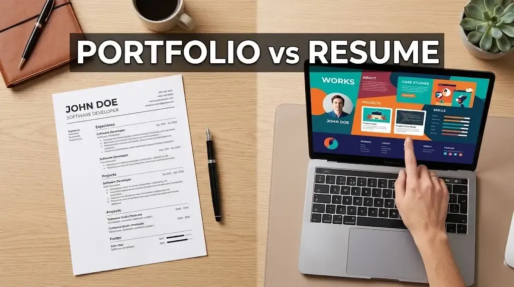 Portfolio vs Resume: What Recruiters Actually Prefer in 2026