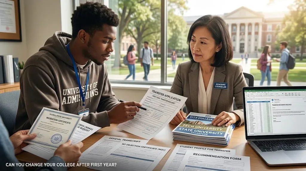 Can I Change My College After the First Year? Rules Explained