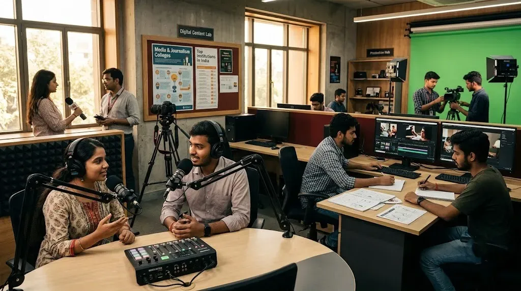 Best Colleges in India for Media, Journalism and Communication Studies