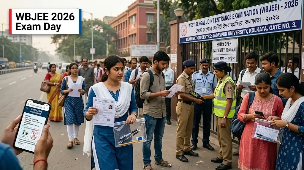 WBJEE 2026 Exam Day Live: Required documents, exam centre change and key guidelines here