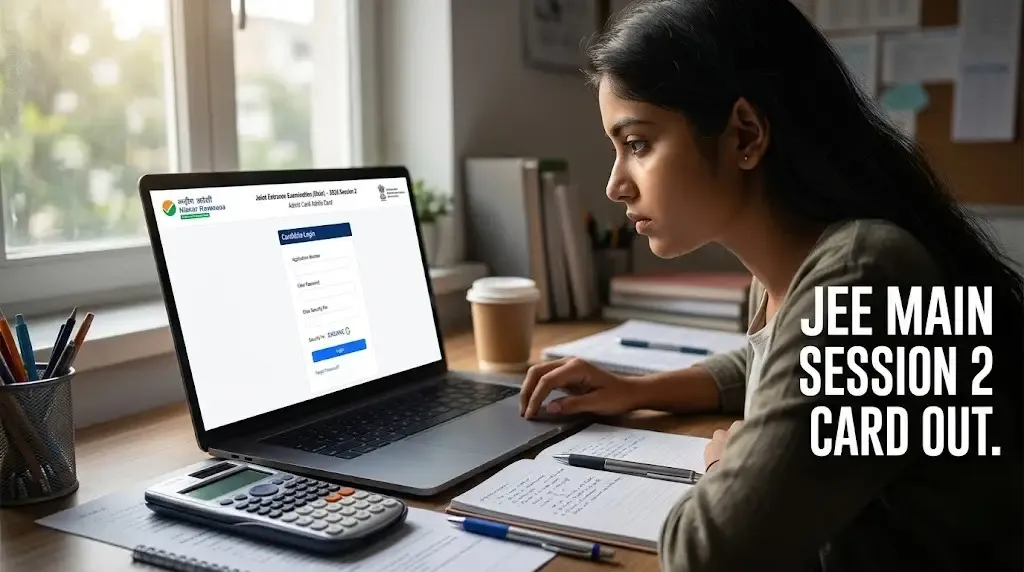 NTA JEE Main Session 2 Admit Card 2026: Download Link Active for April Exams