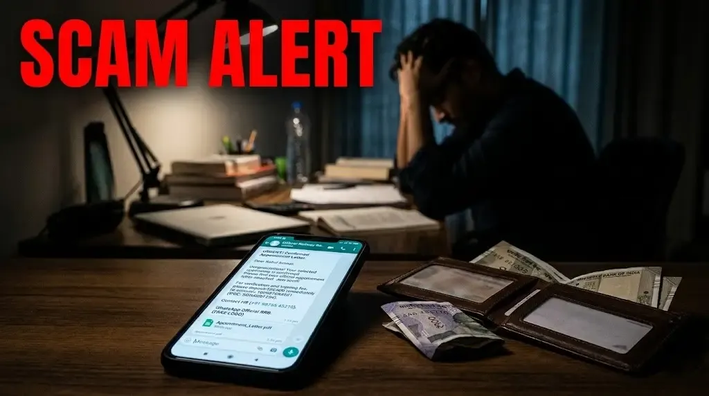 SSC & Railway Fake Job Messages on WhatsApp: Students Losing Money