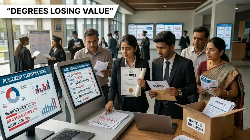 Degrees Losing Value in India as Placements Become Harder