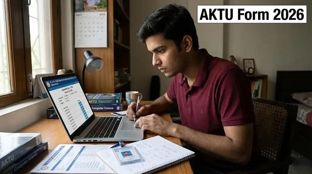 AKTU Exam Form 2026: How to Fill Online Form Step-by-Step, Direct Link and Important Instructions