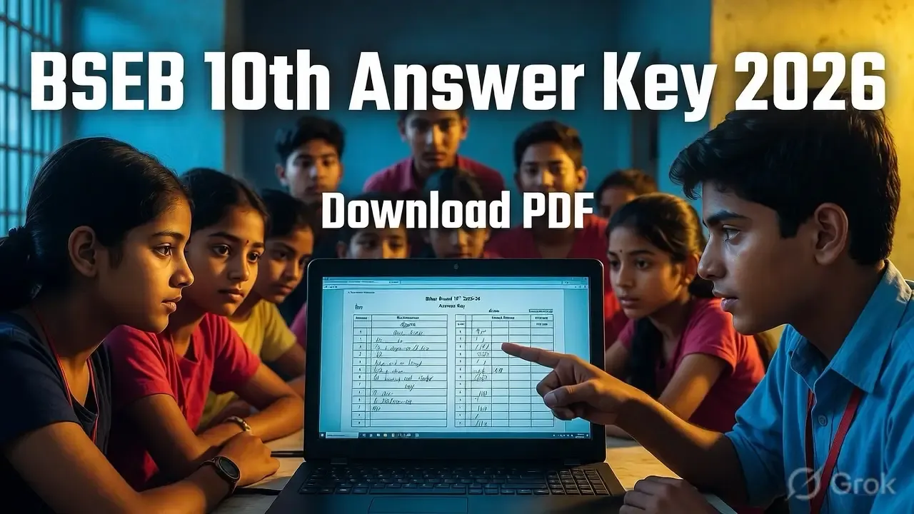 Bihar Board BSEB Class 10th Matric Answer Key 2026 Released: Download PDF & Check Answers