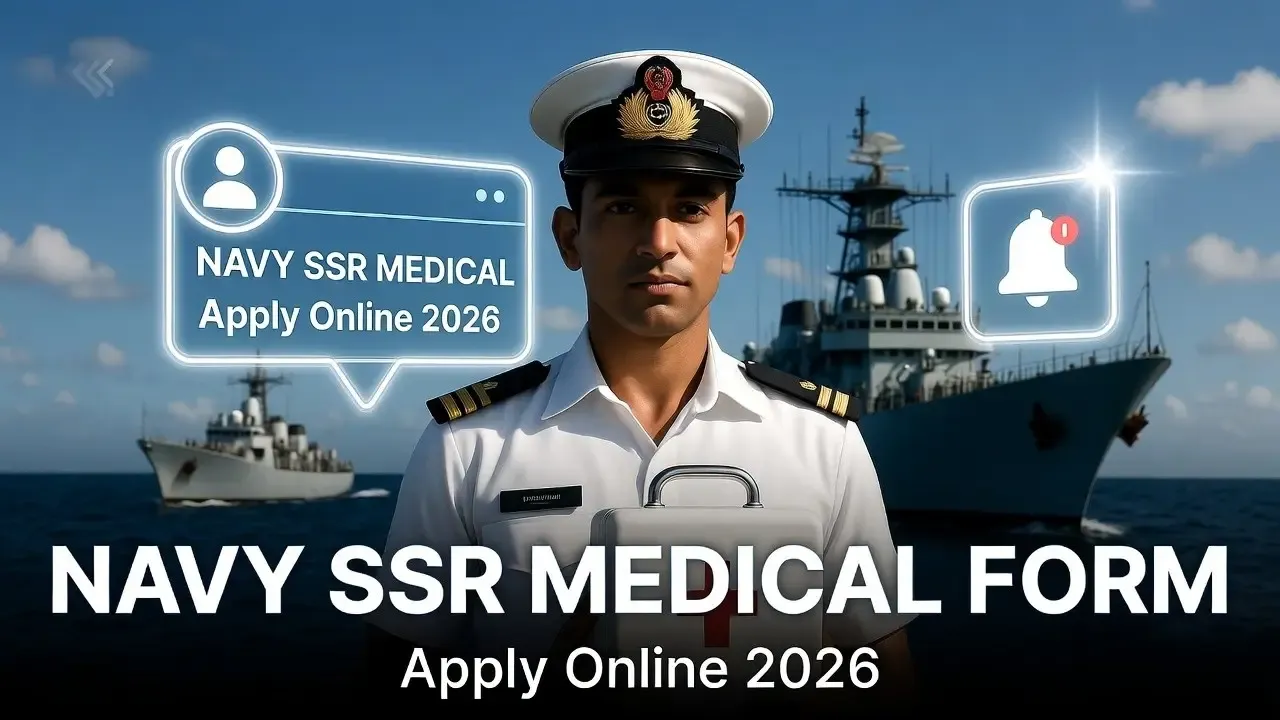 Indian Navy SSR Medical 02/2027 INET 2026 Online Form