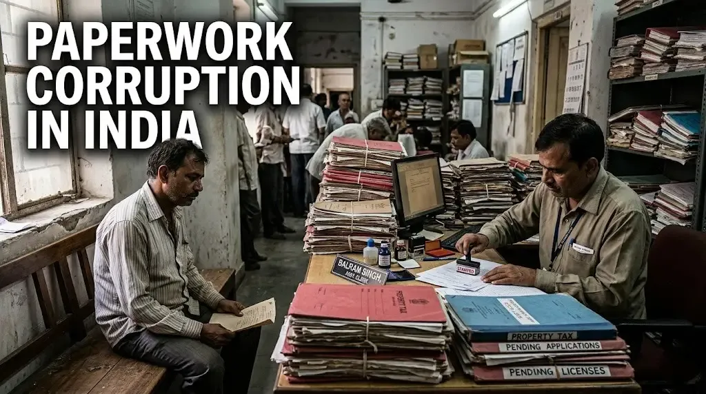 Paperwork Corruption in India: The Hidden System Slowing Everything Down