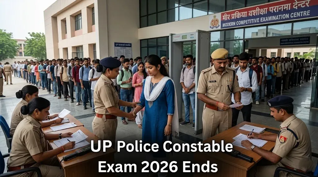 UP Police Constable Exam 2026 Ends; Impersonation and Fake Document Cases Detected