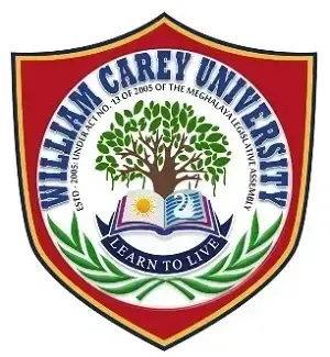 William Carey University logo - East Khasi Hills, Meghalaya