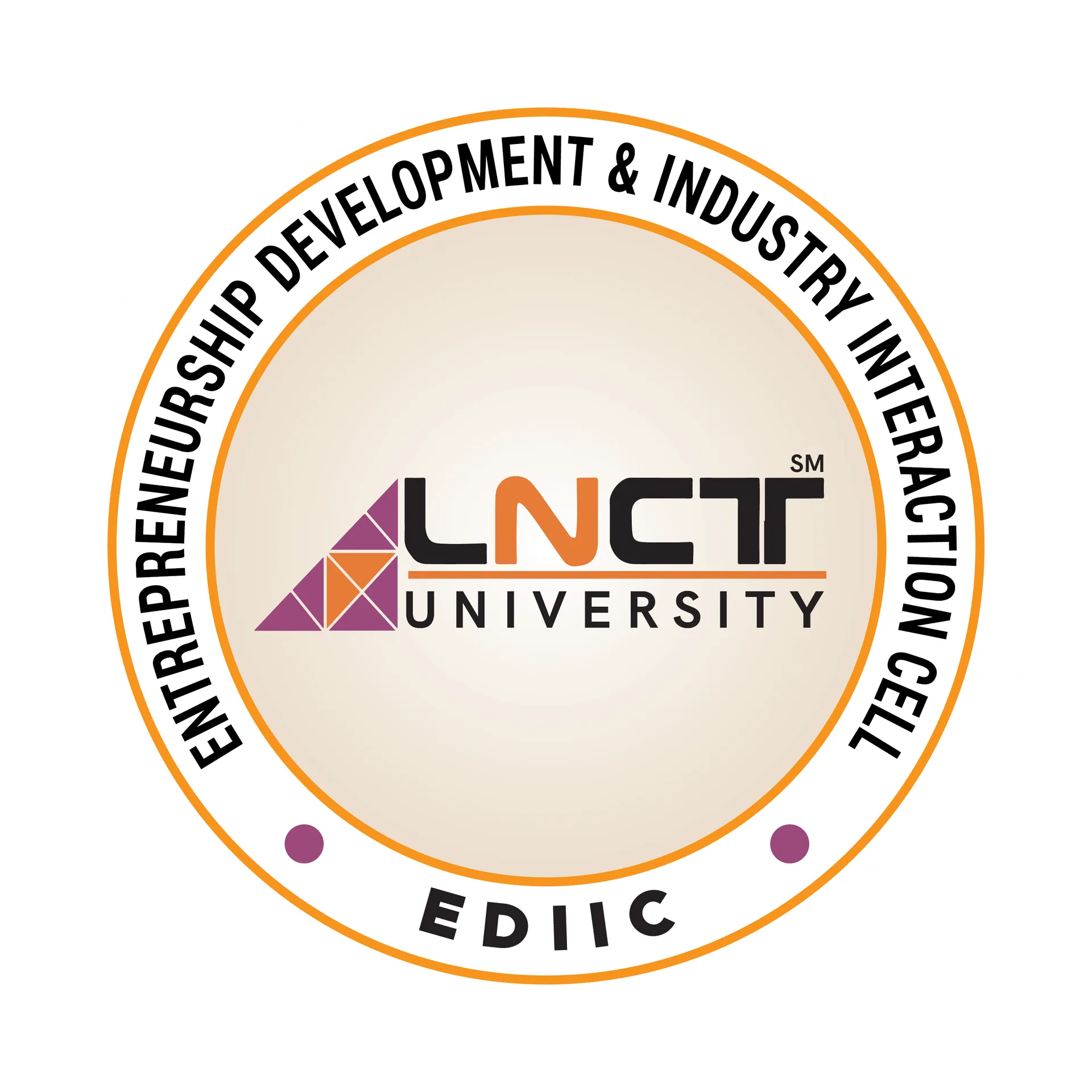 Lnct University logo