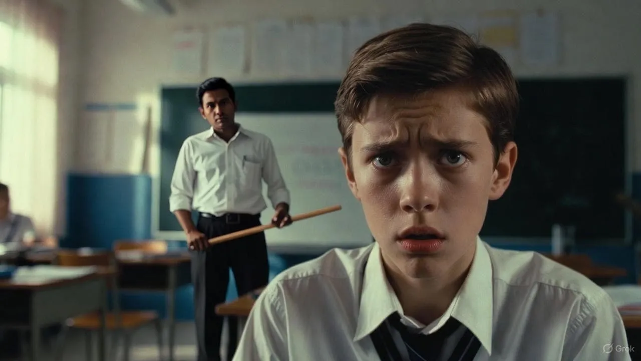 Can a Teacher Beat a Student ?